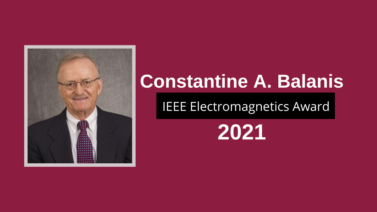 Balanis wins IEEE Electromagnetics award