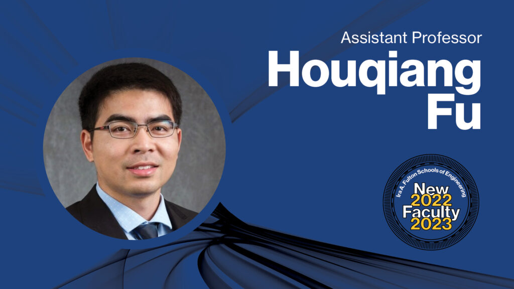 Portrait of new faculty member Houqiang Fu, Assistant Professor