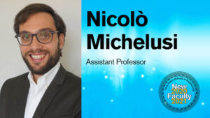 Portrait of new faculty member Nicolo Michelusi, Assistant Professor
