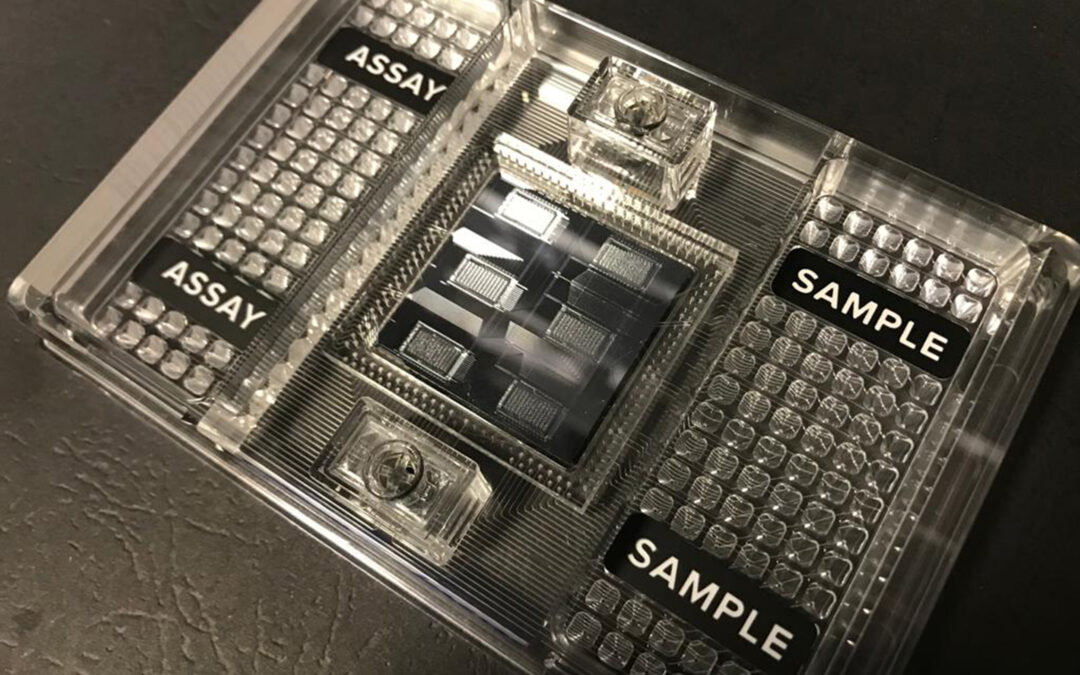 A lab-on-a-chip medical device