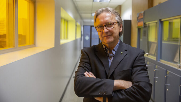Michael Kozicki standing with arms folded