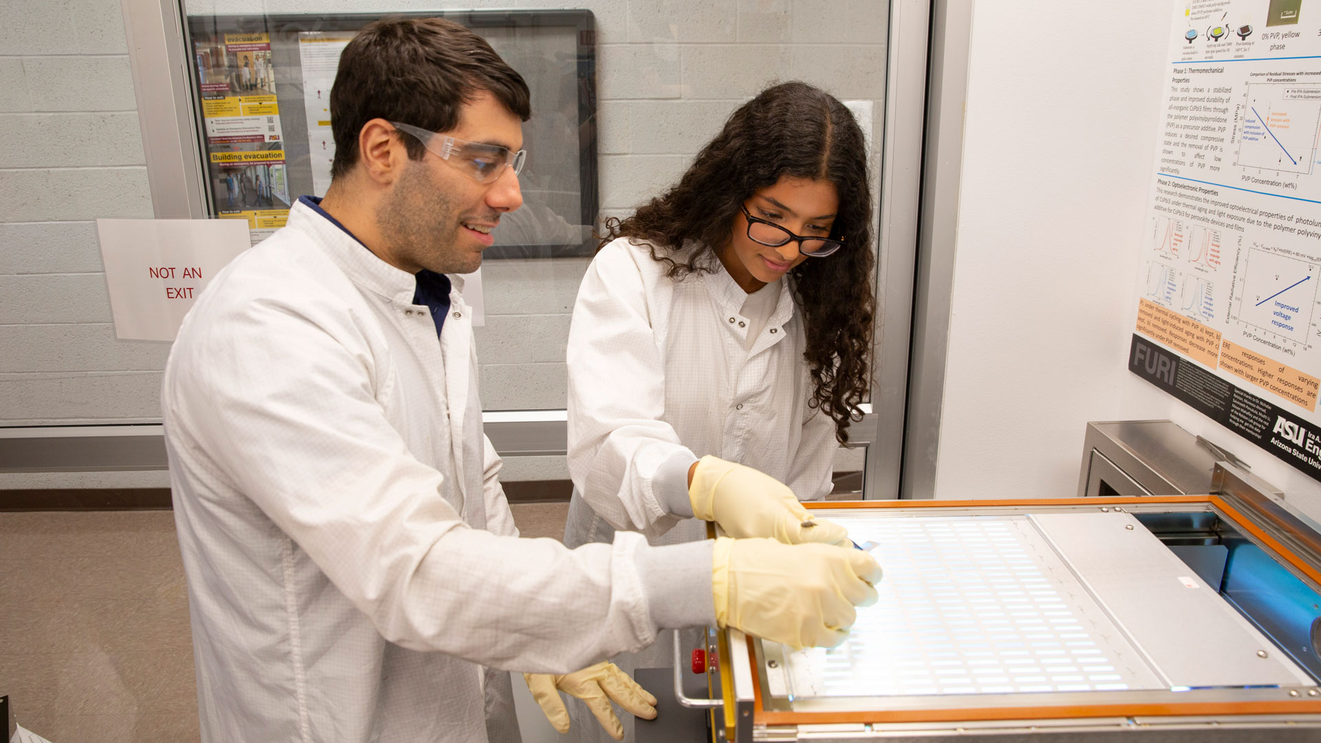 Self-healing solar in space